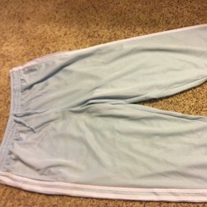 Adidas wide leg cropped sweatpants